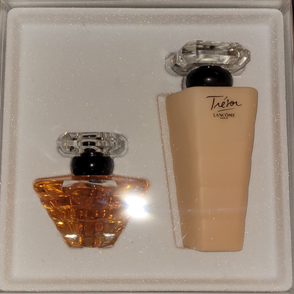 NWOT Vintage Tre'sor by Lancome gift set